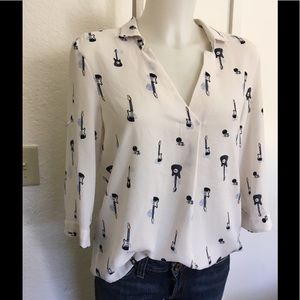 La Chapelle Guitar/Bass Blouse